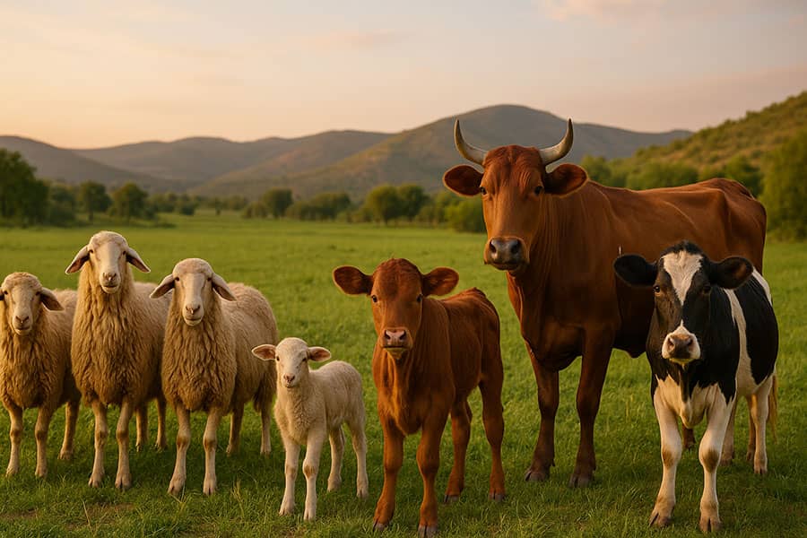 آشنایی با نژادهای دام موجود در نارمک