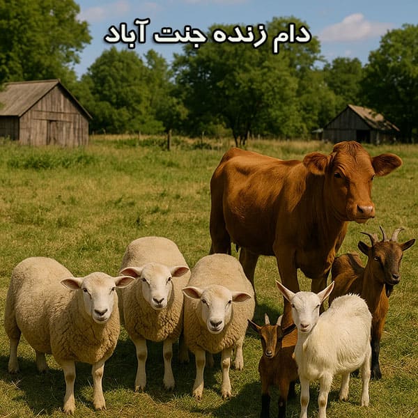 قیمت دام زنده در جنت آباد