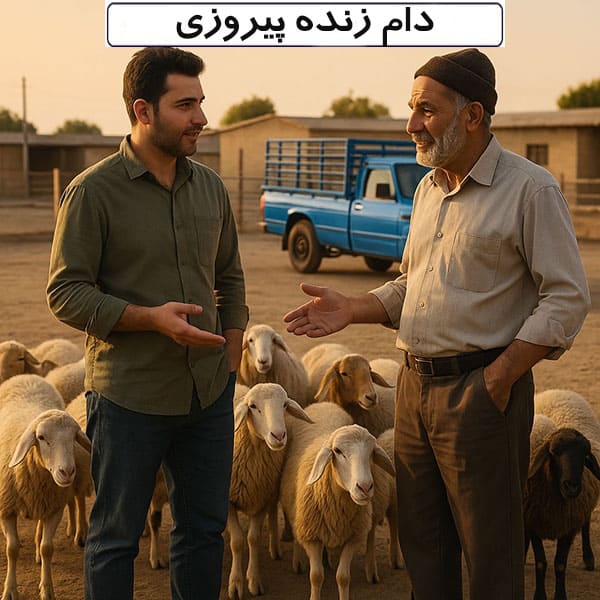 فروش دام زنده در پیروزی